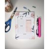 To Do list - květinový