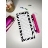 To Do list - zebra