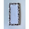 To Do list - leopard