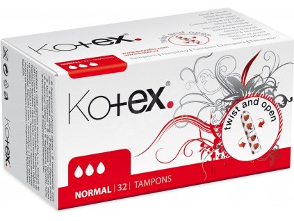 105 tampony kotex normal 32 ks