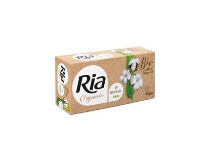 216 organicke tampony ria organic normal 16 ks