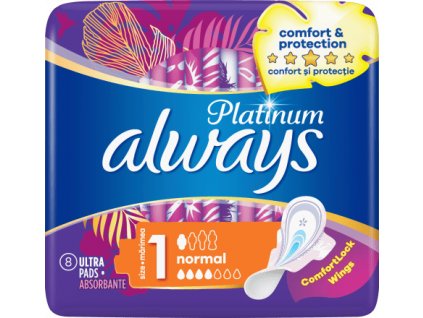 always vlozky platinum ultra normal plus