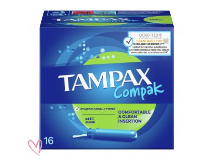 78 tampony tampax compak super 16ks