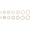 Sada BGS medených krúžkov 6-20mm 95ks 9313