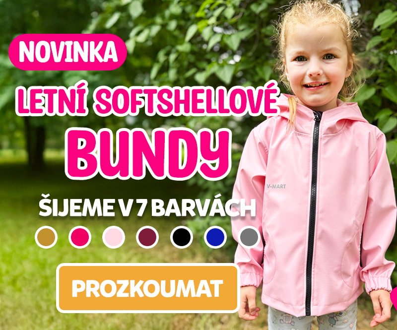 Letní softshellové bundy