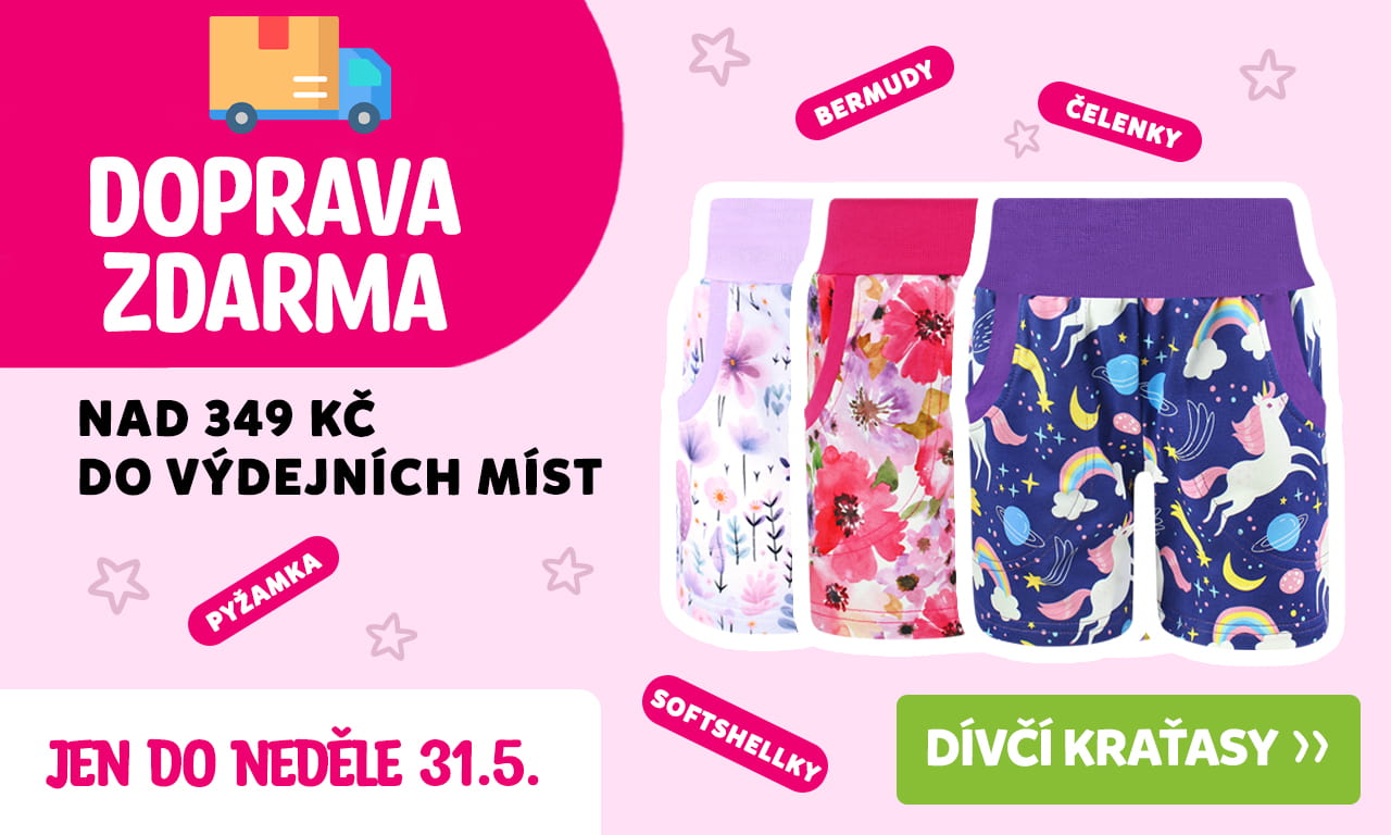 Doprava zdarma - PC Den dětí