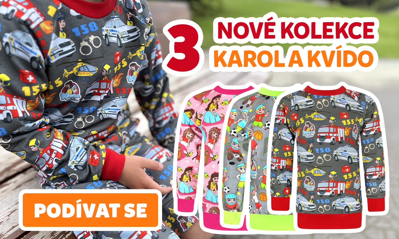 3 nové kolekce Karol a Kvído