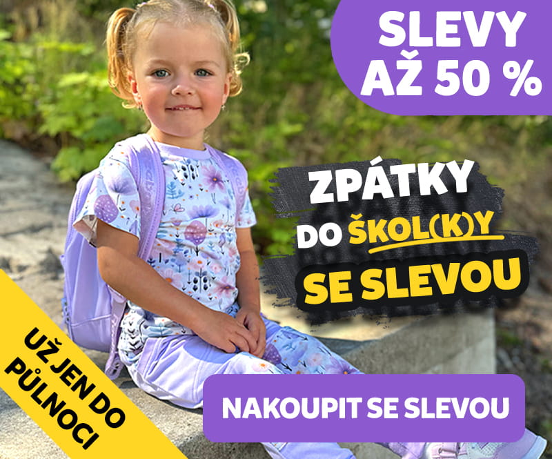 Back to school slevy - už jen do půlnoci
