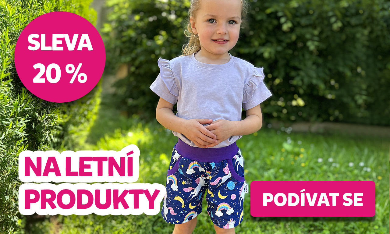 20% sleva na letní produkty