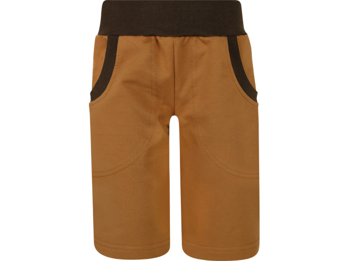 Chlapecké hnědé bermudy