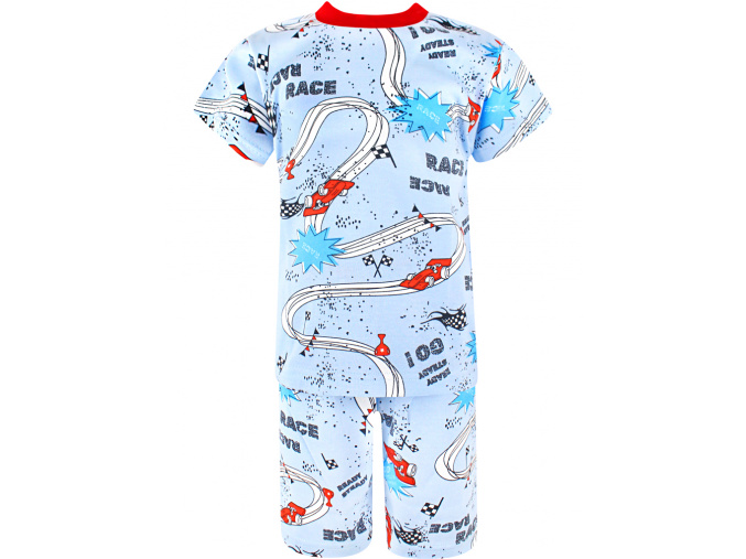 Chlapecké pyžamo s krátkým rukávem formule