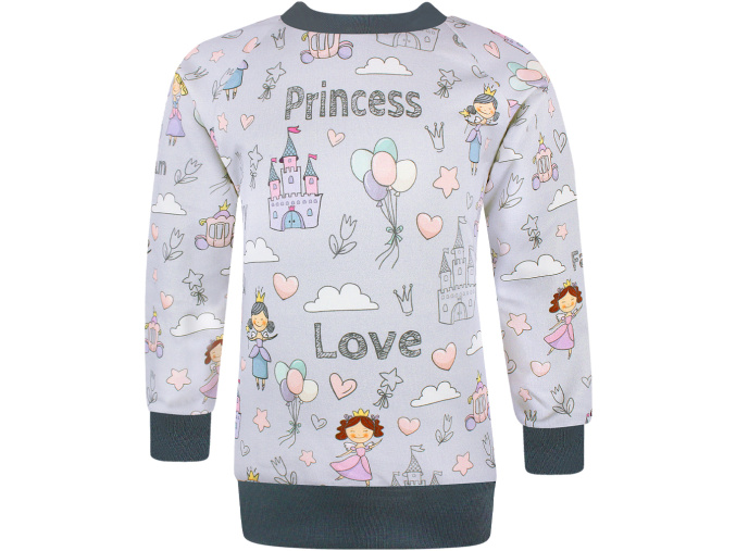 Dívčí mikina Princezny