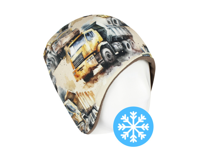 Chlapecká zimní čepice nákladní auta