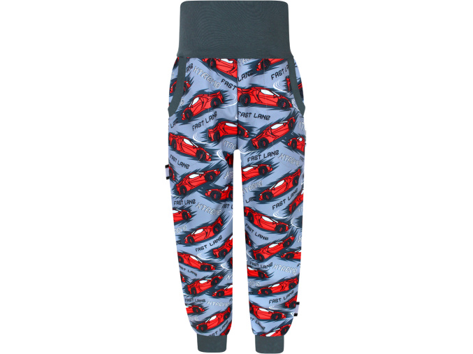 Chlapecké zateplené softshellové kalhoty Závodní aut