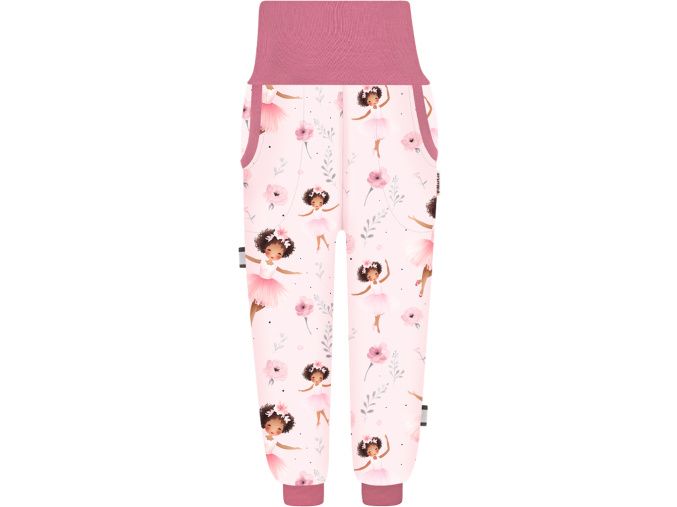 Dívčí softshellové kalhoty Baletky