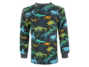 Dětské tričko s dlouhým rukávem dinosauři