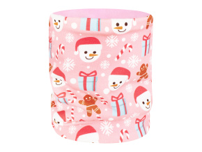 Dětský zateplený vánoční nákrčník