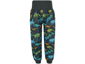 Chlapecké letní softshellové kalhoty dinosauři
