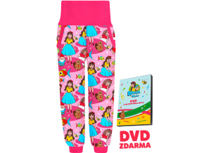 Karol a Kvído Letní softshellové kalhoty pohádkový les dvd zdarma