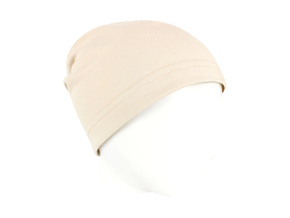 Dětská jarní podzimní béžová čepice