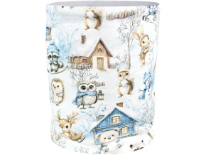 Zateplený nákrčník Zimní krajina