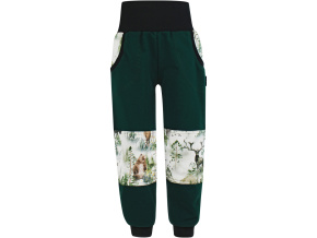 Dětské tepláky zvířátka myslivec