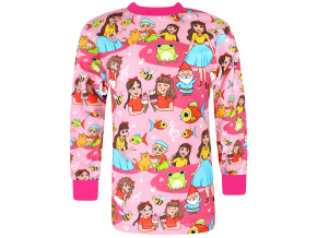 Dívčí tričko s dlouhým rukávem Karol a Kvído - Pohádkový les KAROL A KVÍDO