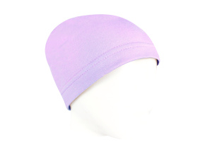 Dívčí jarní podzimní fialová čepice