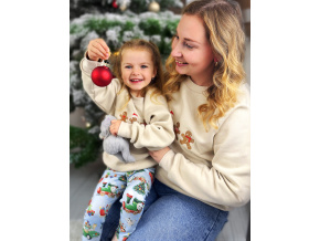 Twinsy dámská dětská mikina s perníčky foto4