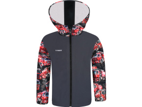 Chlapecká softshellová bunda hasiči