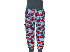 Chlapecké zateplené softshellové kalhoty Závodní aut