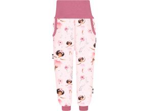 Dívčí softshellové kalhoty Baletky