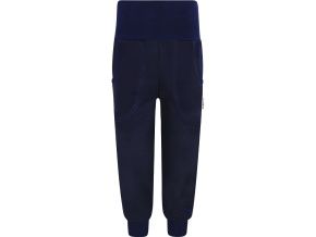 Dětské slim tmavě modré tepláky