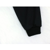 Dětské černé softshellové kalhoty detail nohavice