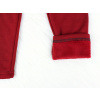 Dětské zateplené cihlové legíny detail nohavice2