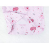 Dětské růžové pyžamo baletky detail zadního dílu2