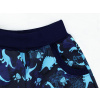 Dětské letní softshellové kalhoty dinosauři detail kapsy