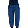 Dětské tmavě modré letní softshellové kalhoty