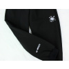Dětské zimní černé softshellové kalhoty detail reflexních prvků