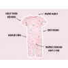 Popis dětské pyžamo s krátkým rukávem medvídci