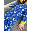 Detail4 Dětské pyžamo s dlouhým rukávem příšerky na tmavě modré