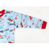 Chlapecké pyžamo s dlouhým rukávem formule detail rukávu