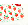 Dívčí kraťasy jahody detail nohavic