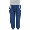 Dětské tepláky s vysokým pasem jeans