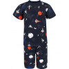 Chlapecké pyžamo s krátkým rukávem kosmonauti