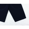 Chlapecké tmavě modré bermudy detail nohavic