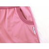 Dívčí pružné letní starorůžové softshellové kalhoty detail kapsy