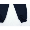 Dětské pružné tmavě modré softshellové kalhoty detail nohavice