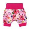 Dívčí kraťasy pro miminko růžové květy