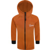 PREMIUM Chlapecká softshellová bunda hnědá